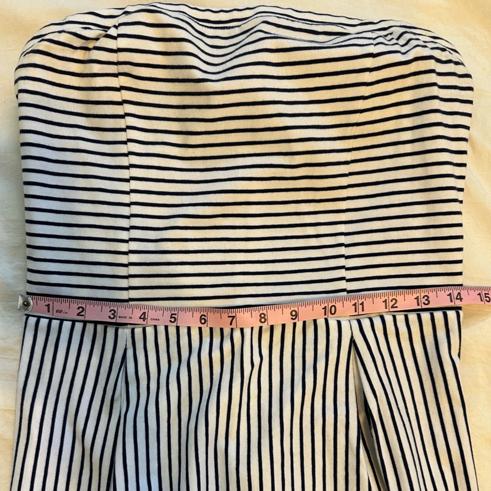 Old Navy Navy and white Striped Dress - Picture 6 of 8
